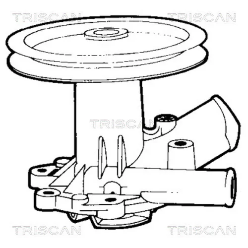 Vodné čerpadlo, chladenie motora 8600 10070 /TRISCAN/ - obr. 1