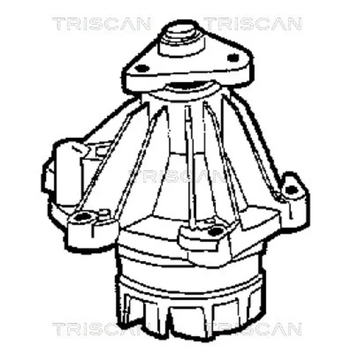 Vodné čerpadlo, chladenie motora 8600 16002 /TRISCAN/ - obr. 1