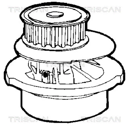 Vodné čerpadlo, chladenie motora 8600 24868 /TRISCAN/ - obr. 1