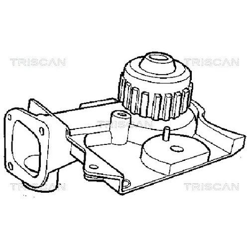 Vodné čerpadlo, chladenie motora 8600 50855 /TRISCAN/ - obr. 1