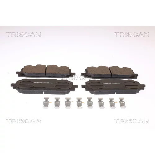 Sada brzdových platničiek kotúčovej brzdy TRISCAN 8110 29184