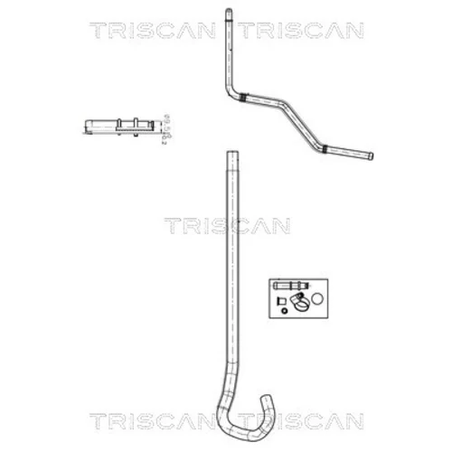 Hydraulická hadica pre riadenie TRISCAN 8516 16033