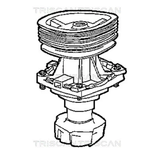 Vodné čerpadlo, chladenie motora 8600 15008 /TRISCAN/ - obr. 1