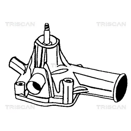 Vodné čerpadlo, chladenie motora 8600 67670 /TRISCAN/ - obr. 1