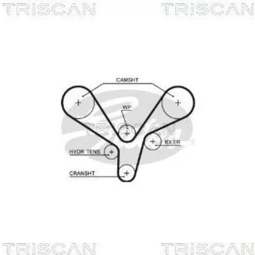 Ozubený remeň TRISCAN 8645 5636xs