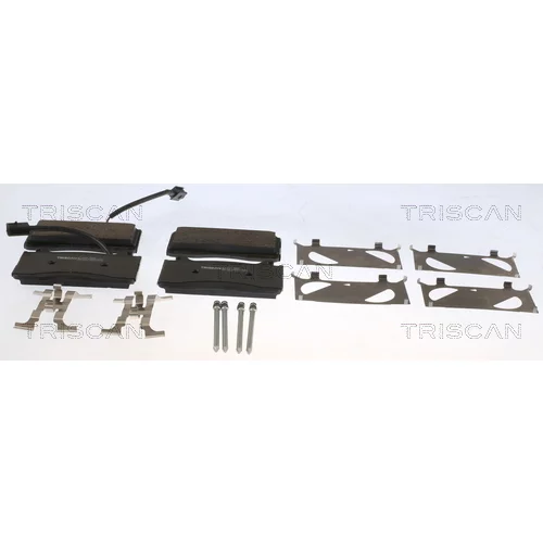 Sada brzdových platničiek kotúčovej brzdy TRISCAN 8110 12029