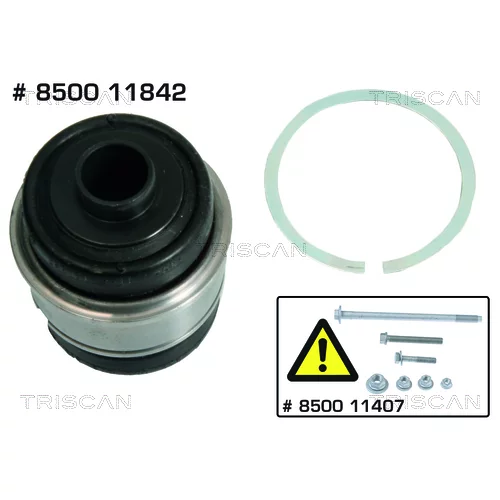 Zvislý/nosný čap TRISCAN 8500 11842