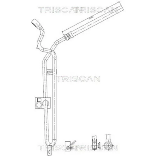 Hydraulická hadica pre riadenie TRISCAN 8516 11031