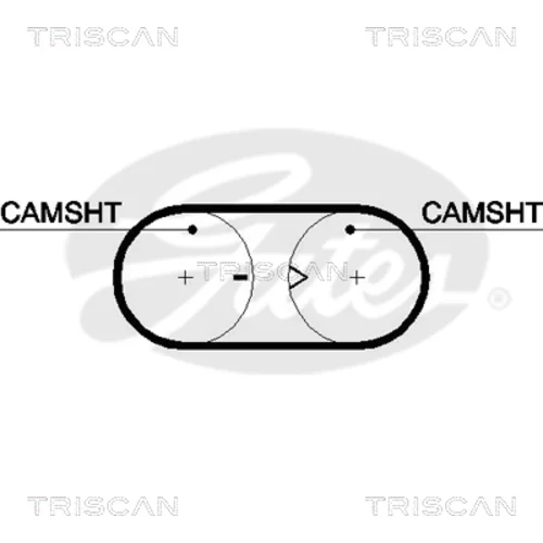 Ozubený remeň TRISCAN 8645 5417xs