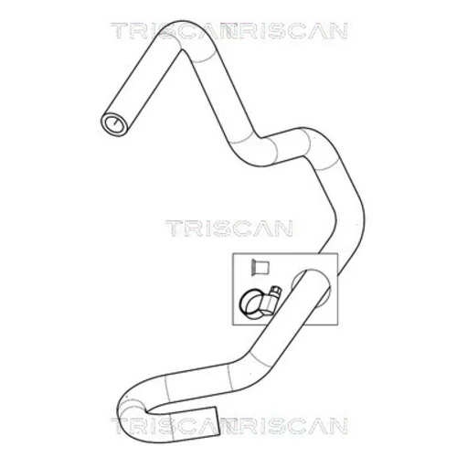 Hydraulická hadica pre riadenie TRISCAN 8516 29094