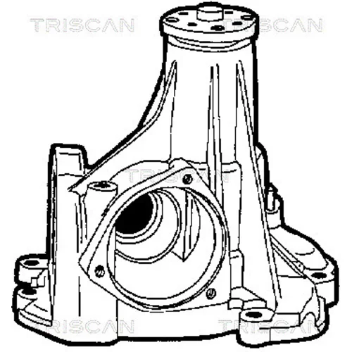 Vodné čerpadlo, chladenie motora 8600 23008 /TRISCAN/ - obr. 1