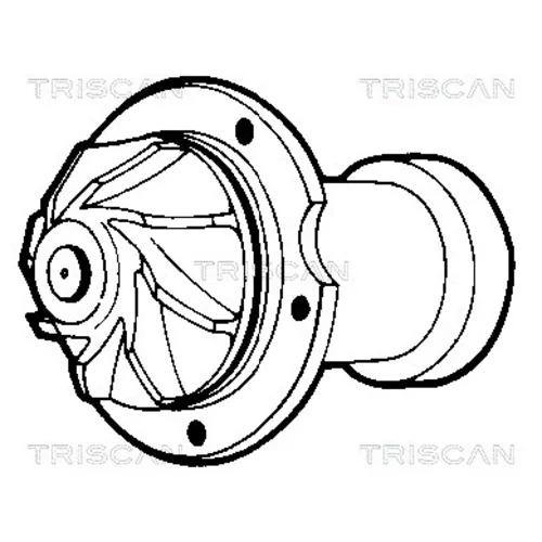 Vodné čerpadlo, chladenie motora 8600 23032 /TRISCAN/ - obr. 1