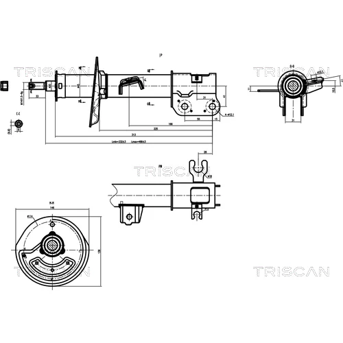 Tlmič pérovania TRISCAN 8705 21101