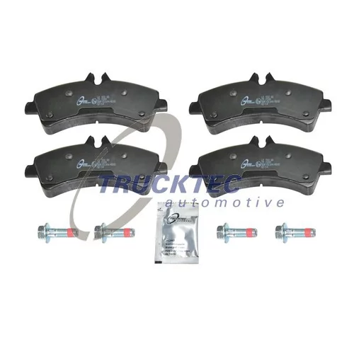 Sada brzdových platničiek kotúčovej brzdy TRUCKTEC AUTOMOTIVE 02.35.200