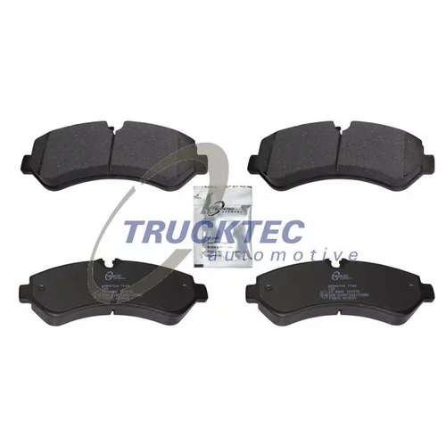 Sada brzdových platničiek kotúčovej brzdy TRUCKTEC AUTOMOTIVE 02.35.586