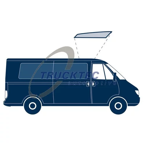 Tesnenie posuvnej strecha TRUCKTEC AUTOMOTIVE 02.54.056