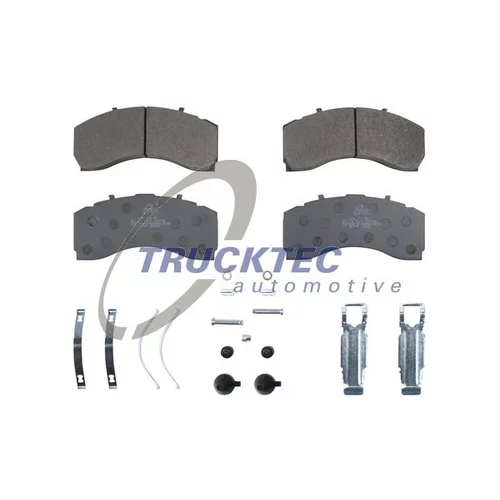Sada brzdových platničiek kotúčovej brzdy TRUCKTEC AUTOMOTIVE 01.35.950