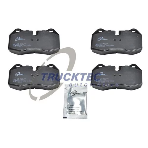 Sada brzdových platničiek kotúčovej brzdy TRUCKTEC AUTOMOTIVE 08.34.099