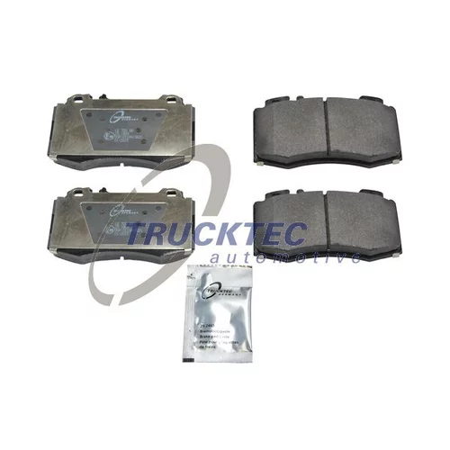 Sada brzdových platničiek kotúčovej brzdy TRUCKTEC AUTOMOTIVE 02.35.116