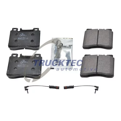Sada brzdových platničiek kotúčovej brzdy TRUCKTEC AUTOMOTIVE 02.35.152