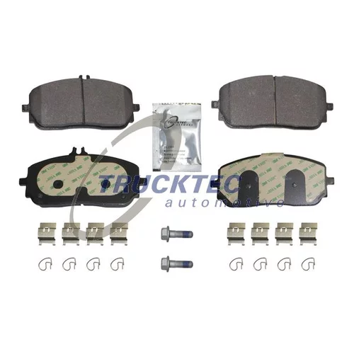 Sada brzdových platničiek kotúčovej brzdy TRUCKTEC AUTOMOTIVE 02.35.628