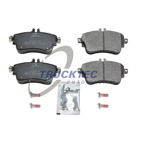 Sada brzdových platničiek kotúčovej brzdy TRUCKTEC AUTOMOTIVE 02.35.431