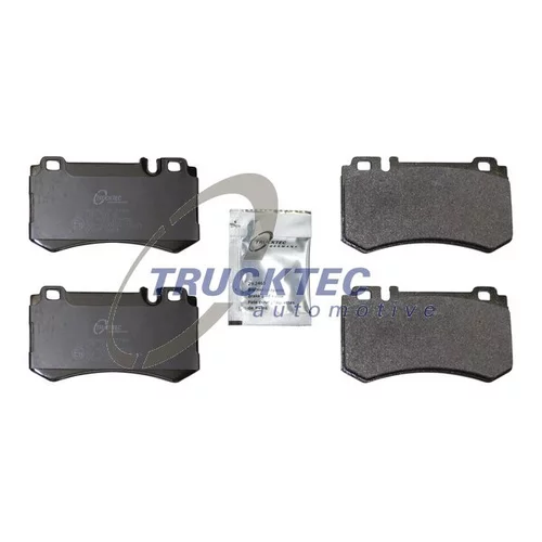 Sada brzdových platničiek kotúčovej brzdy TRUCKTEC AUTOMOTIVE 02.35.561