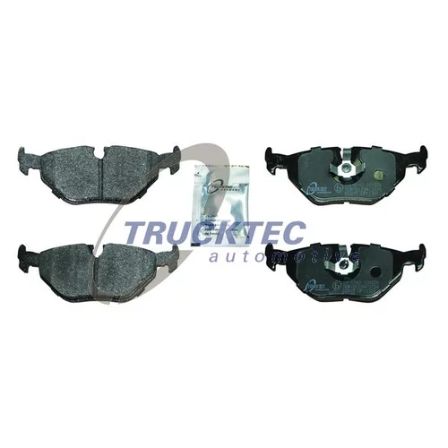 Sada brzdových platničiek kotúčovej brzdy TRUCKTEC AUTOMOTIVE 08.34.194