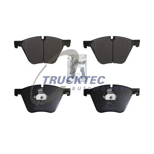 Sada brzdových platničiek kotúčovej brzdy TRUCKTEC AUTOMOTIVE 08.34.190