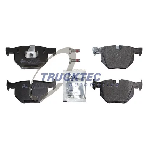 Sada brzdových platničiek kotúčovej brzdy 08.34.193 (TRUCKTEC AUTOMOTIVE)