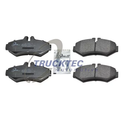 Sada brzdových platničiek kotúčovej brzdy TRUCKTEC AUTOMOTIVE 02.35.086