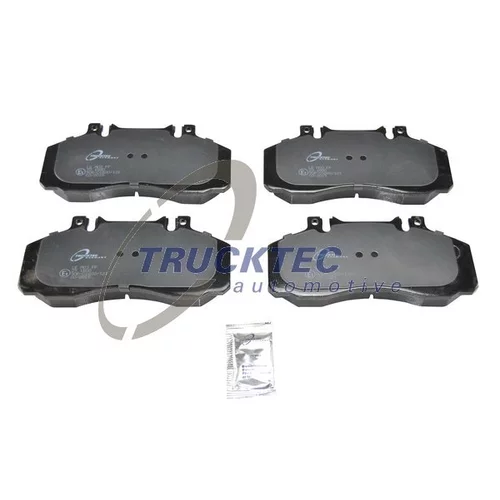 Sada brzdových platničiek kotúčovej brzdy TRUCKTEC AUTOMOTIVE 02.35.146