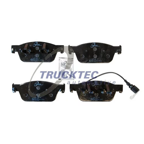 Sada brzdových platničiek kotúčovej brzdy TRUCKTEC AUTOMOTIVE 07.35.267