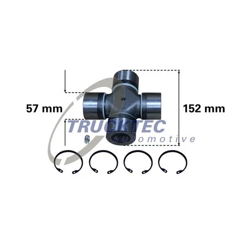 Kĺbový hriadeľ TRUCKTEC AUTOMOTIVE 01.34.014