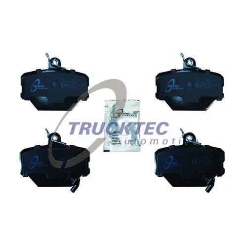 Sada brzdových platničiek kotúčovej brzdy TRUCKTEC AUTOMOTIVE 02.35.246