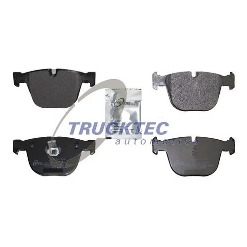 Sada brzdových platničiek kotúčovej brzdy TRUCKTEC AUTOMOTIVE 08.35.202
