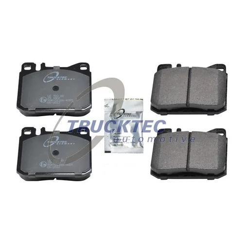 Sada brzdových platničiek kotúčovej brzdy TRUCKTEC AUTOMOTIVE 02.35.112