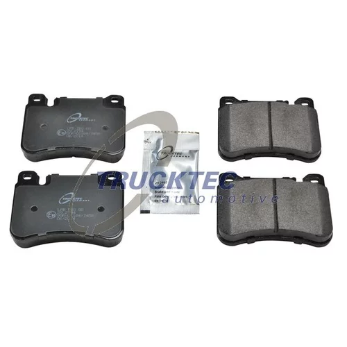 Sada brzdových platničiek kotúčovej brzdy TRUCKTEC AUTOMOTIVE 02.35.220