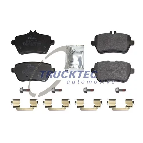Sada brzdových platničiek kotúčovej brzdy TRUCKTEC AUTOMOTIVE 02.35.510