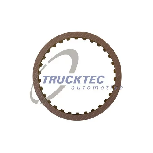 Lamela obloženia, lamelová spojka (autom. prevodovka) TRUCKTEC AUTOMOTIVE 08.25.048