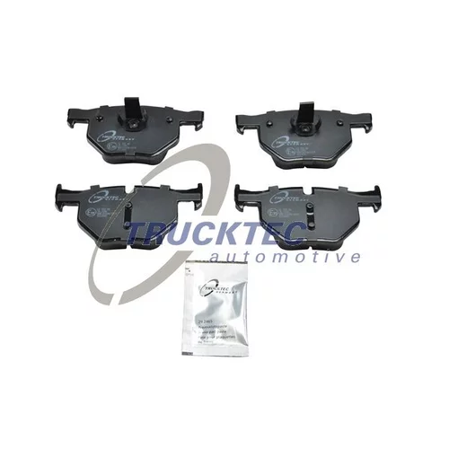Sada brzdových platničiek kotúčovej brzdy TRUCKTEC AUTOMOTIVE 08.35.129