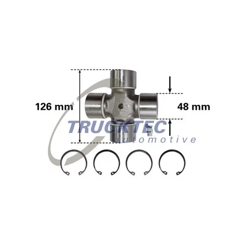 Kĺbový hriadeľ TRUCKTEC AUTOMOTIVE 01.34.028