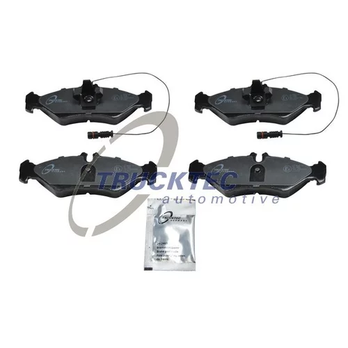 Sada brzdových platničiek kotúčovej brzdy TRUCKTEC AUTOMOTIVE 02.35.084