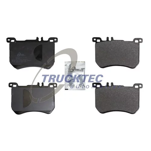 Sada brzdových platničiek kotúčovej brzdy 02.35.562 (TRUCKTEC AUTOMOTIVE)