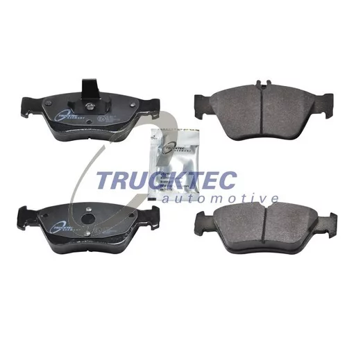 Sada brzdových platničiek kotúčovej brzdy TRUCKTEC AUTOMOTIVE 02.35.119