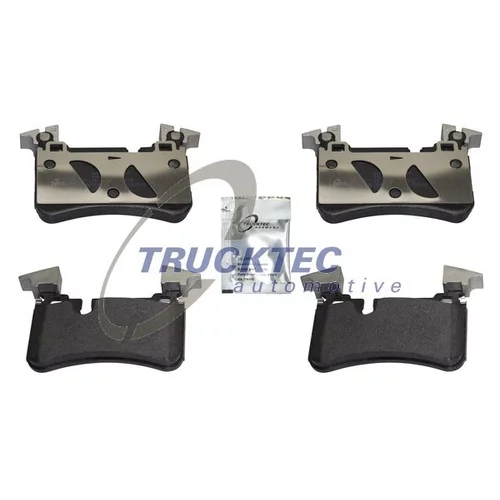Sada brzdových platničiek kotúčovej brzdy TRUCKTEC AUTOMOTIVE 02.35.500