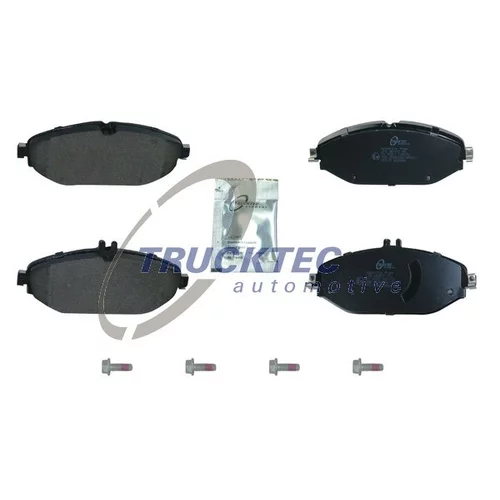 Sada brzdových platničiek kotúčovej brzdy TRUCKTEC AUTOMOTIVE 02.35.516