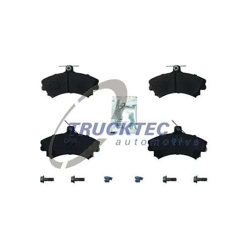 Sada brzdových platničiek kotúčovej brzdy TRUCKTEC AUTOMOTIVE 02.35.247