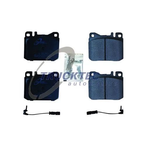 Sada brzdových platničiek kotúčovej brzdy TRUCKTEC AUTOMOTIVE 02.35.153