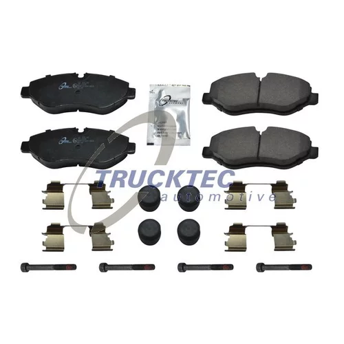 Sada brzdových platničiek kotúčovej brzdy TRUCKTEC AUTOMOTIVE 02.35.196